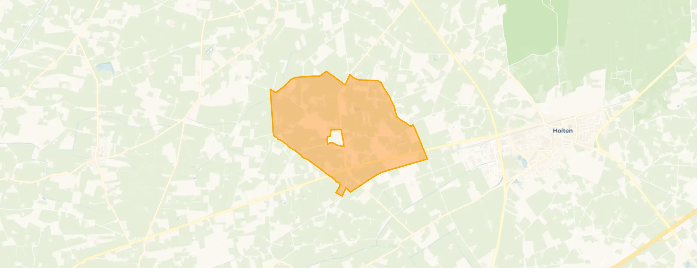 Verspreide huizen Dijkerhoek