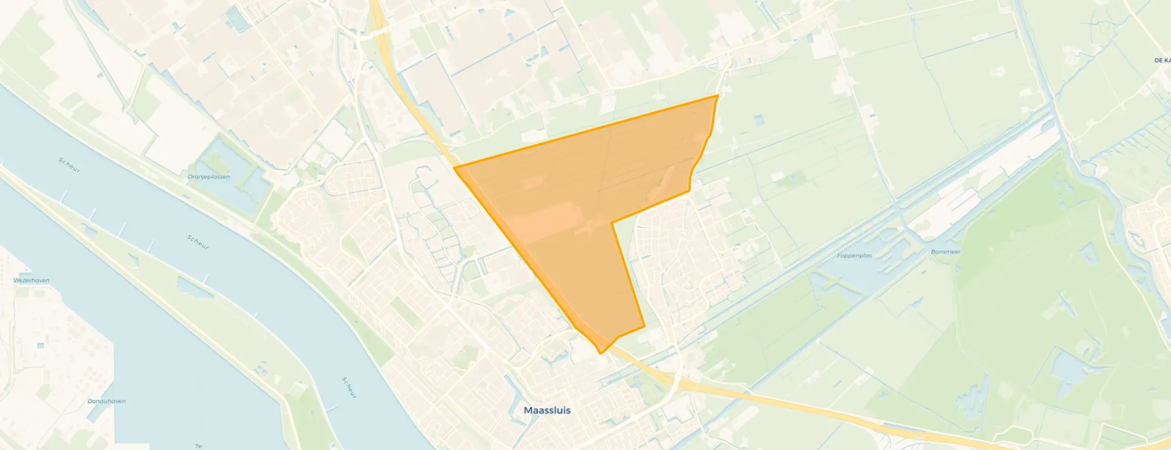 Verspreide huizen Dijkpolder