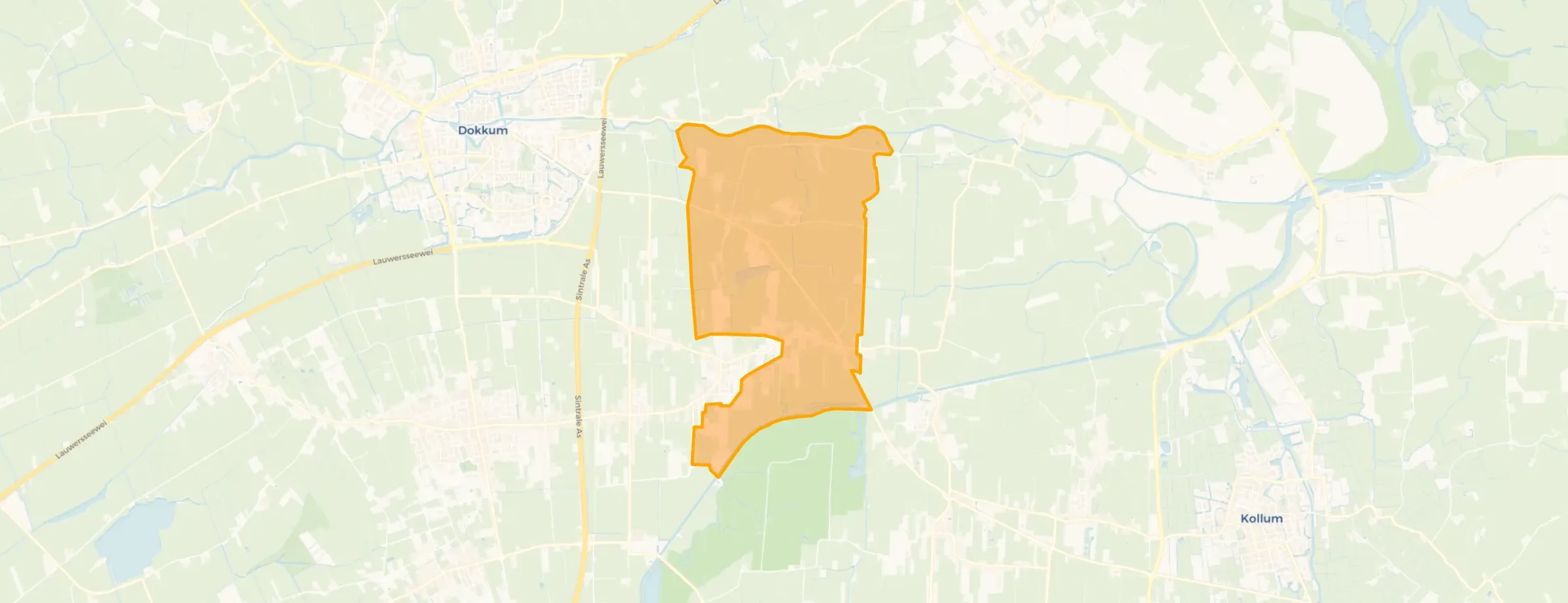 Verspreide huizen Driezum