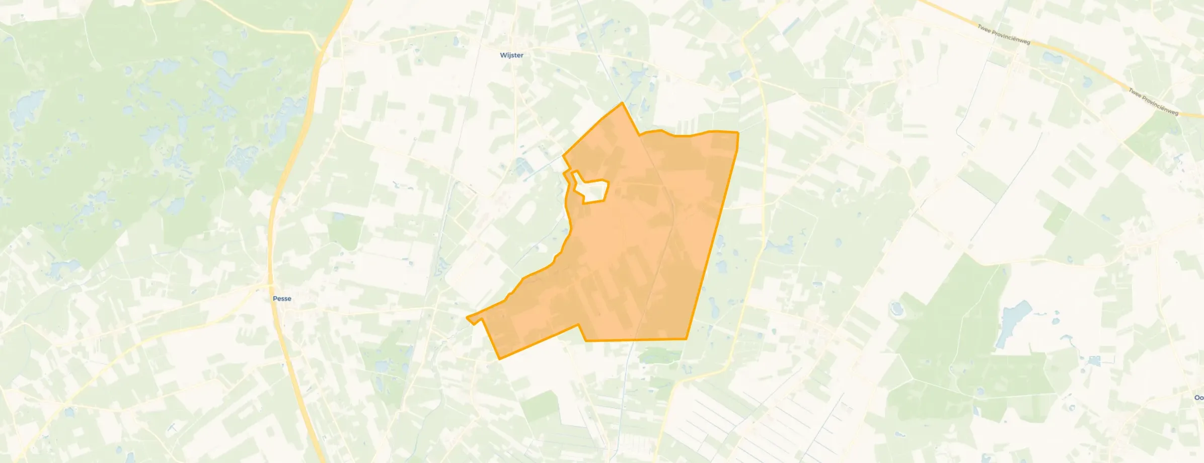 Buurt Verspreide huizen Drijber, Drijber