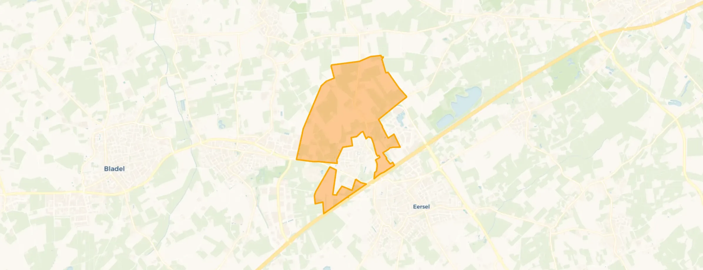 Buurt Verspreide huizen Duizel, Duizel