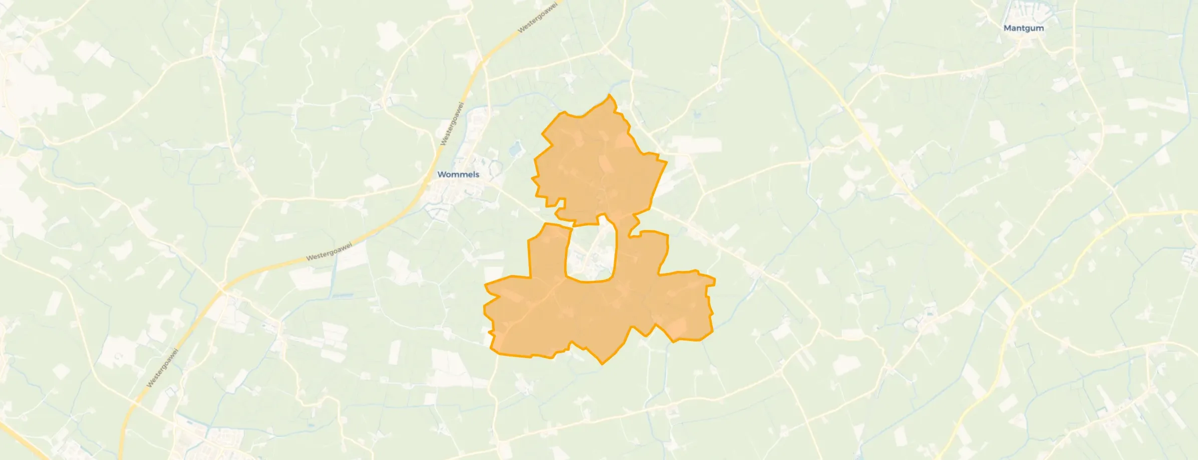 Verspreide huizen Easterein