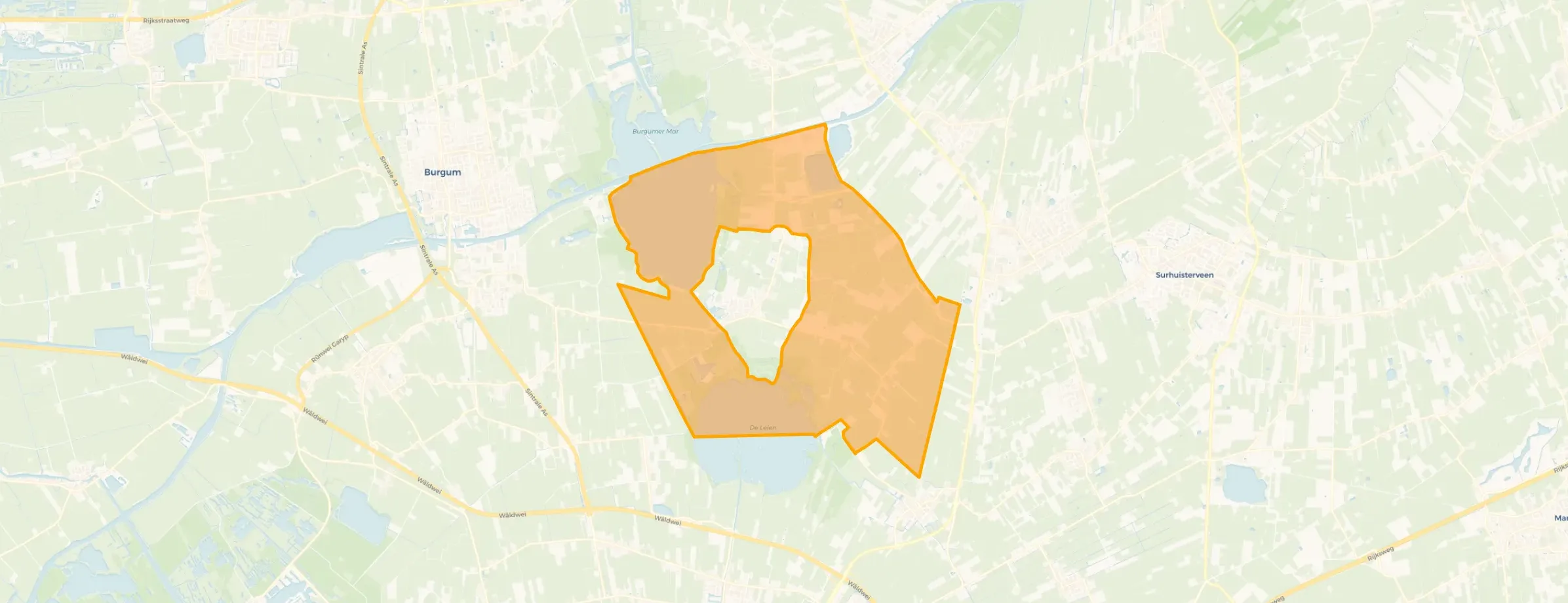 Verspreide huizen Eastermar