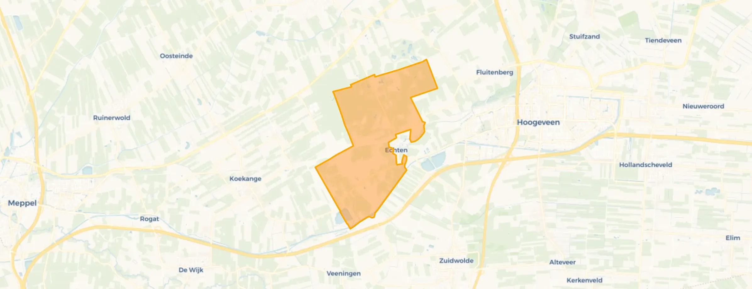 Buurt Verspreide huizen Echten, Echten