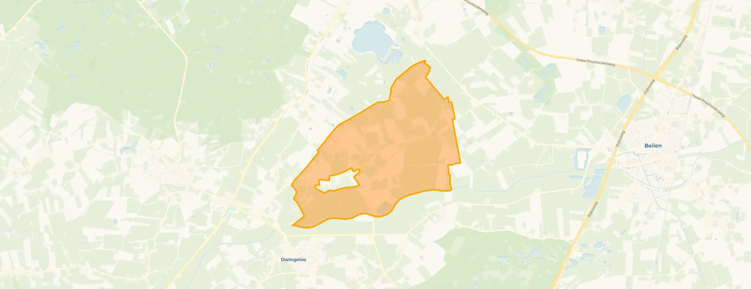 Verspreide huizen Eemster in Westerveld