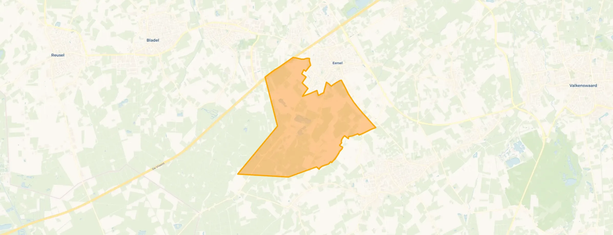 Buurt Verspreide huizen Eersel, Eersel