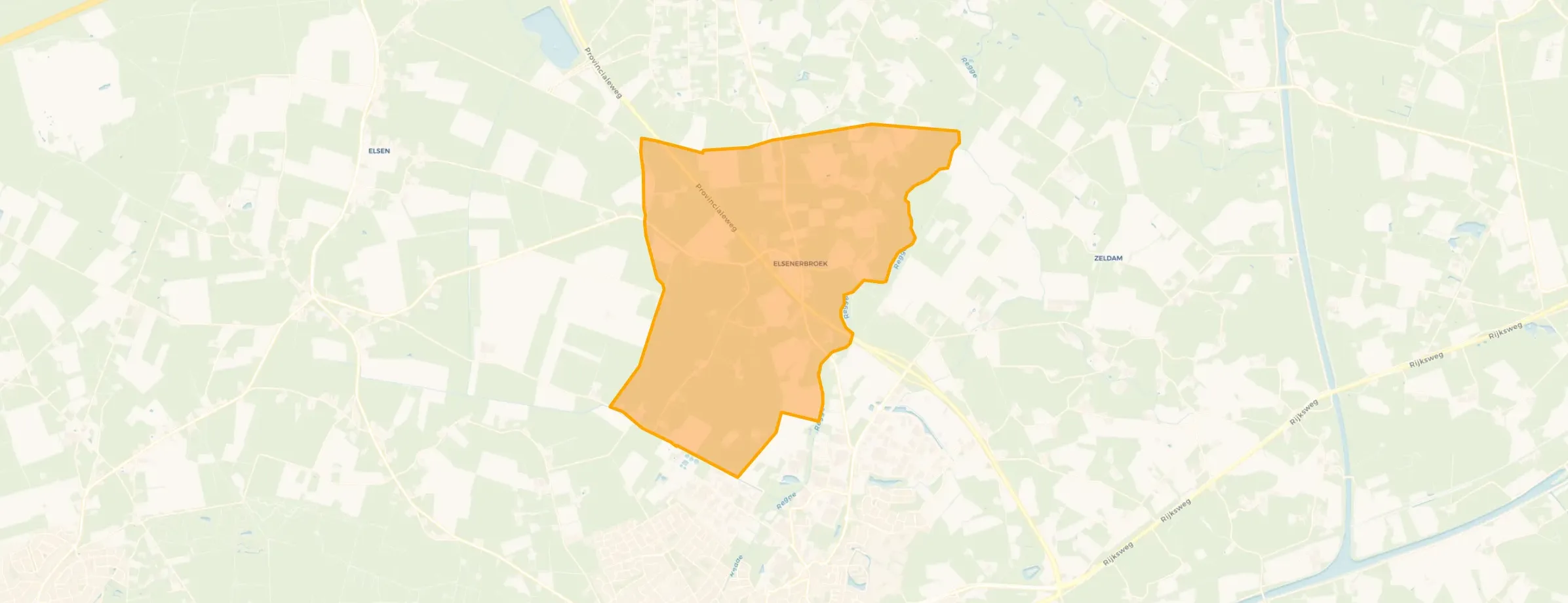 Verspreide huizen Elsenerbroek