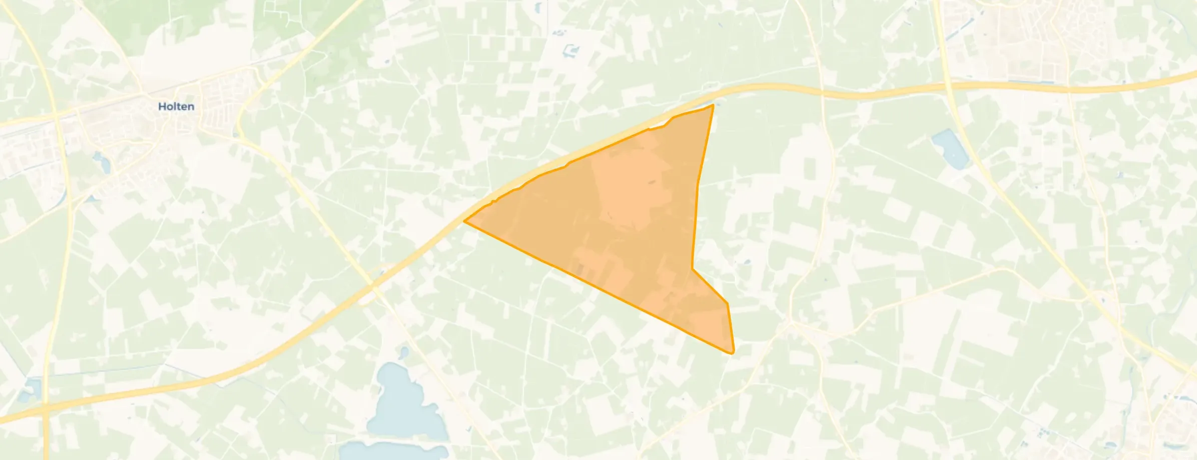 Verspreide huizen Elzenerveen en Borkeld