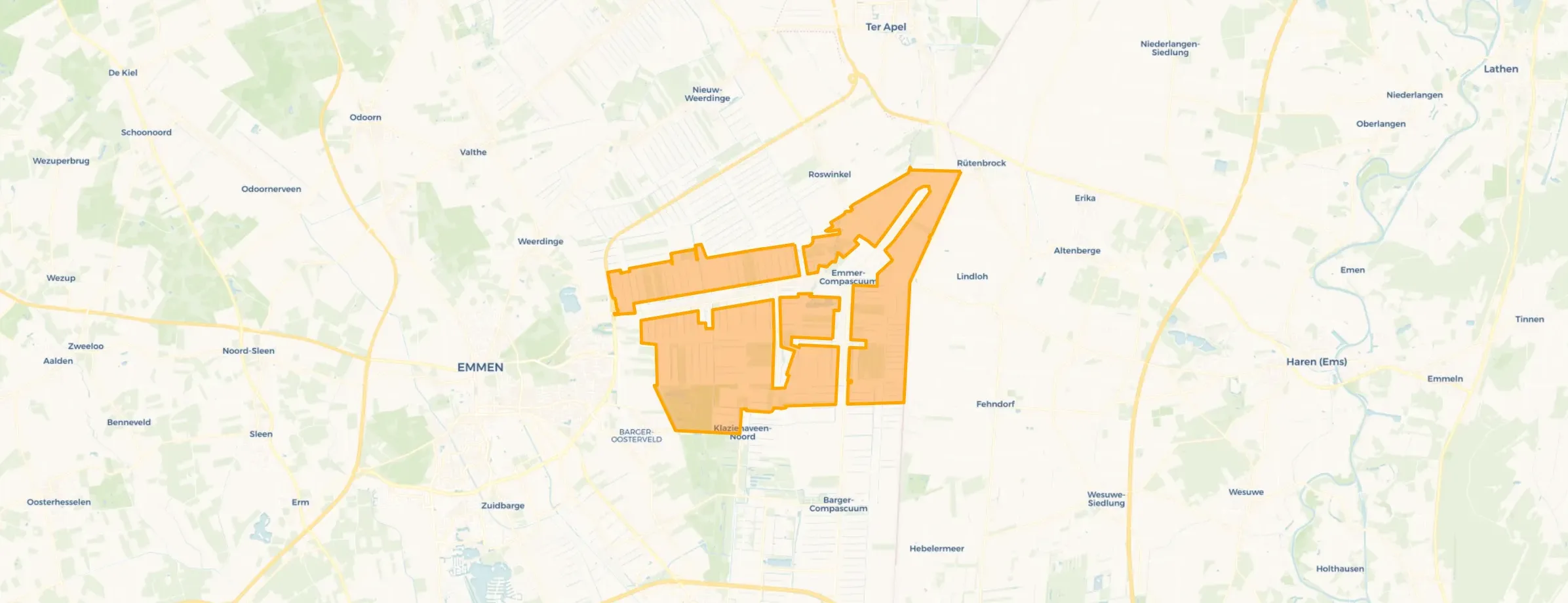 Buurt Verspreide huizen Emmer-Compascuum, Emmer-Compascuum