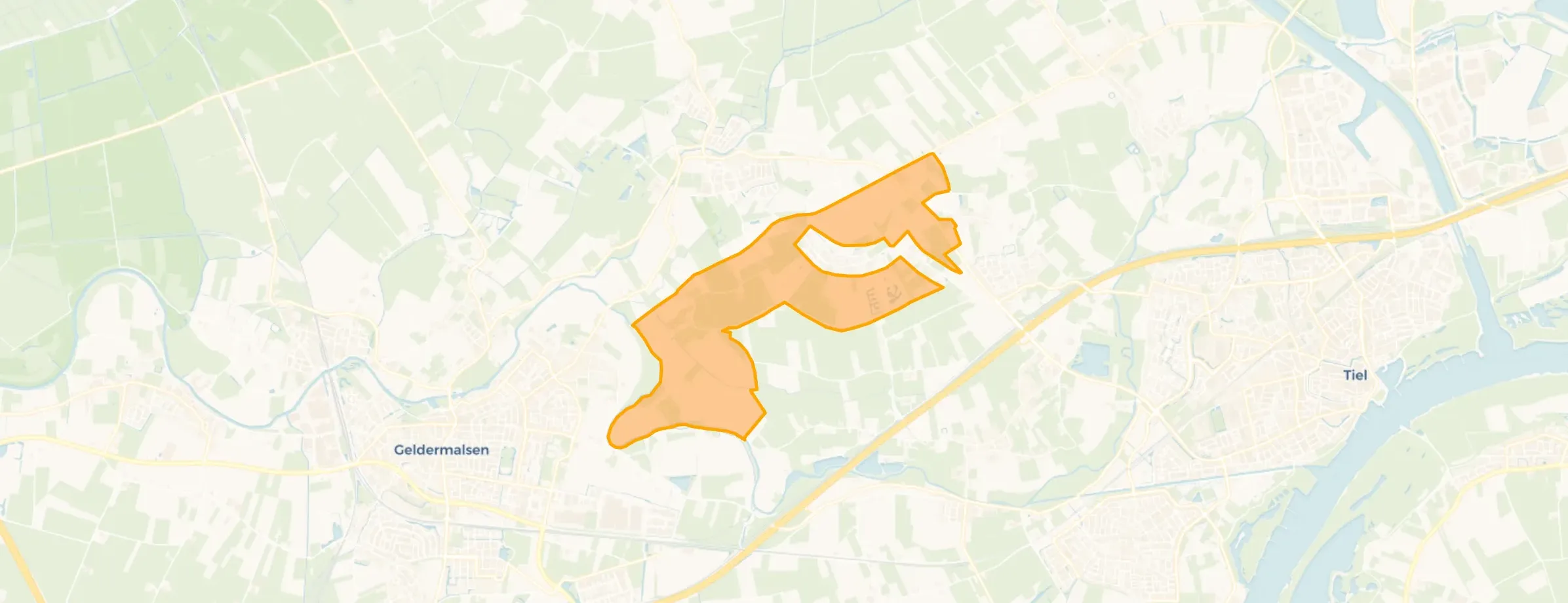 Verspreide huizen Erichem