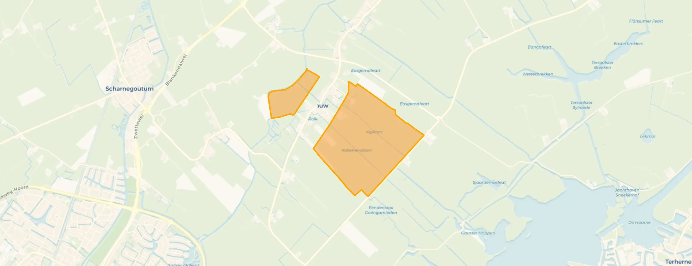 Verspreide huizen Gauw