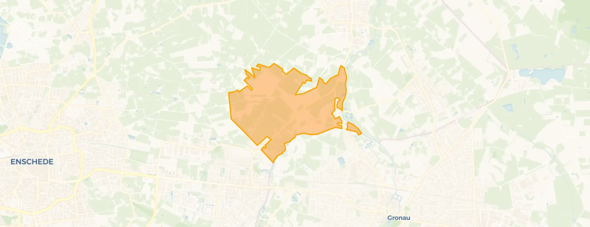Buurt Verspreide huizen Glane, Glane