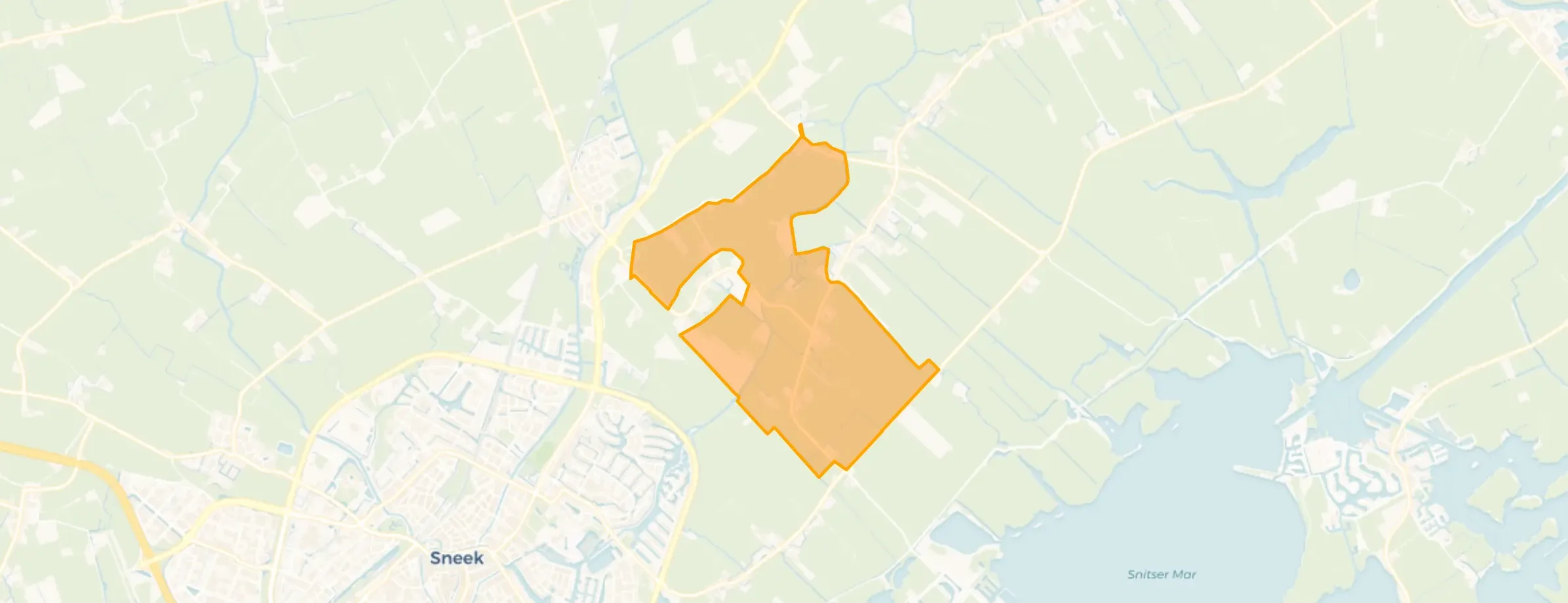 Verspreide huizen Goënga