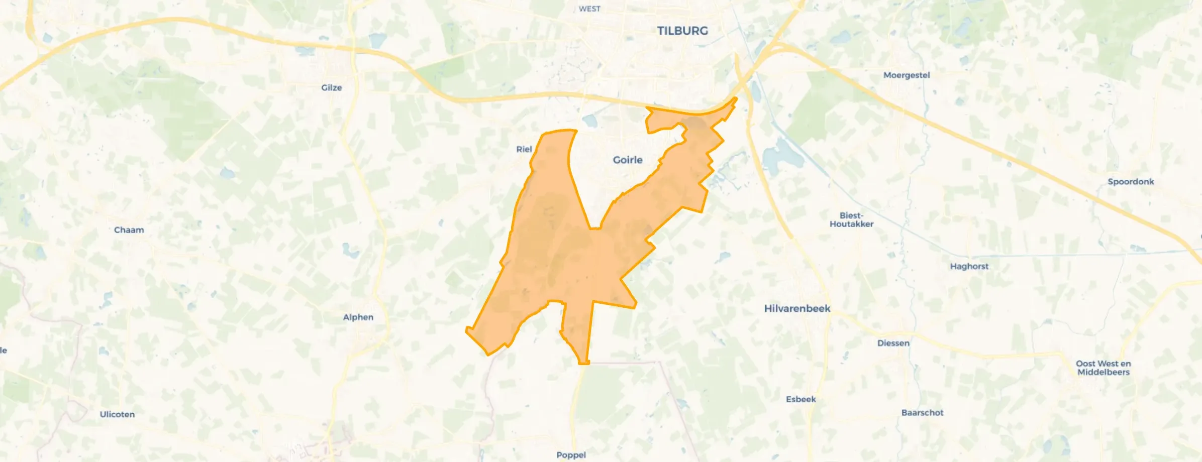 Buurt Verspreide huizen Goirle, Goirle