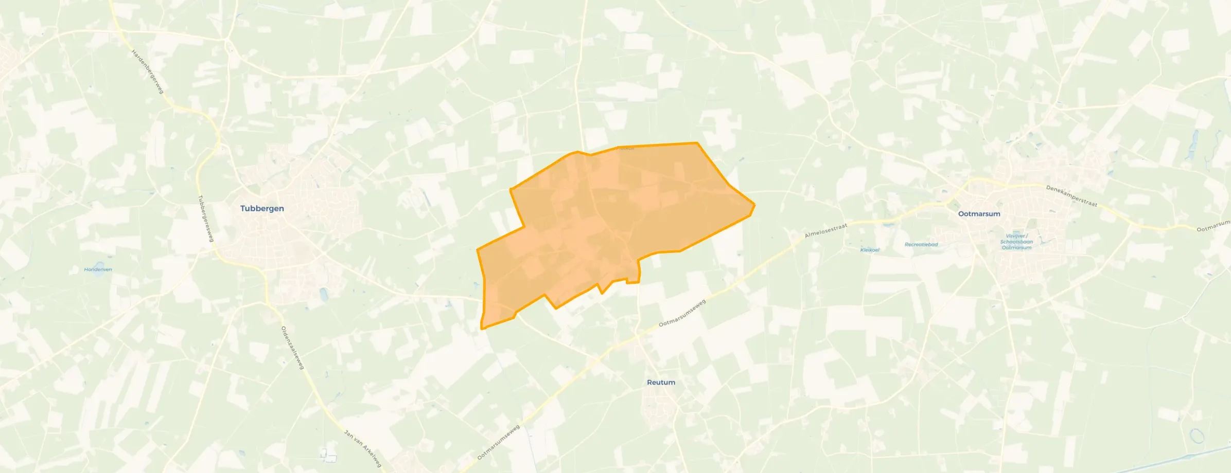 Verspreide huizen Haarle