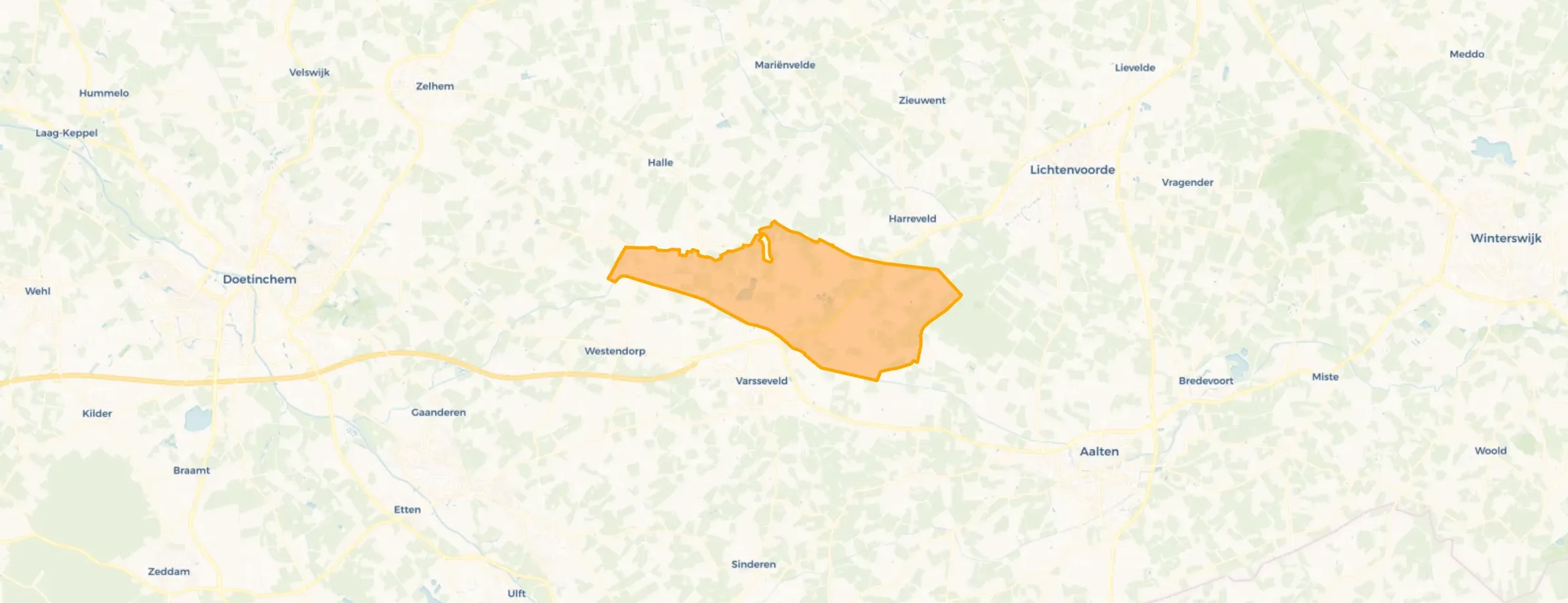 Buurt Verspreide huizen Heelweg, Heelweg