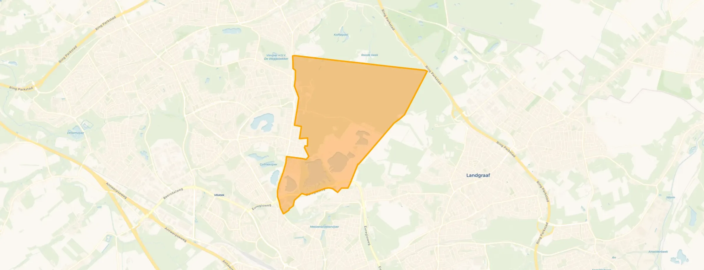 Kaart van Verspreide huizen