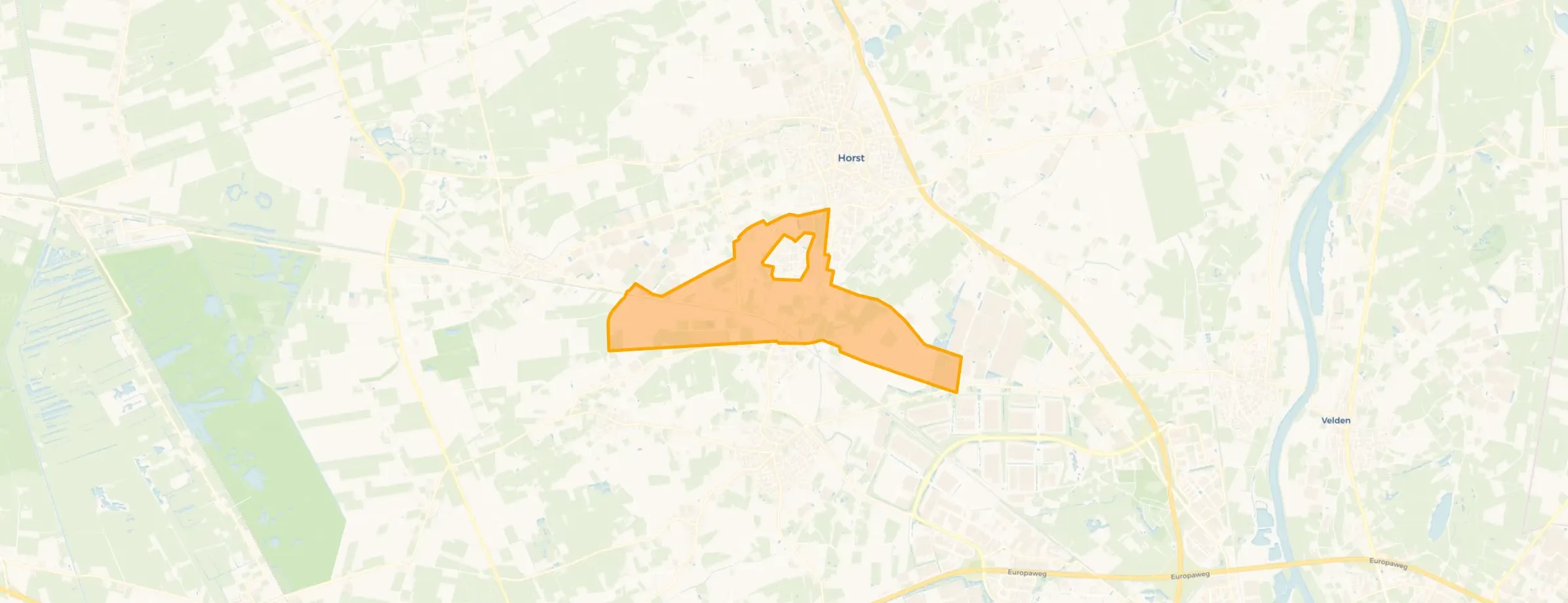 Verspreide huizen Hegelsom in Horst aan de Maas