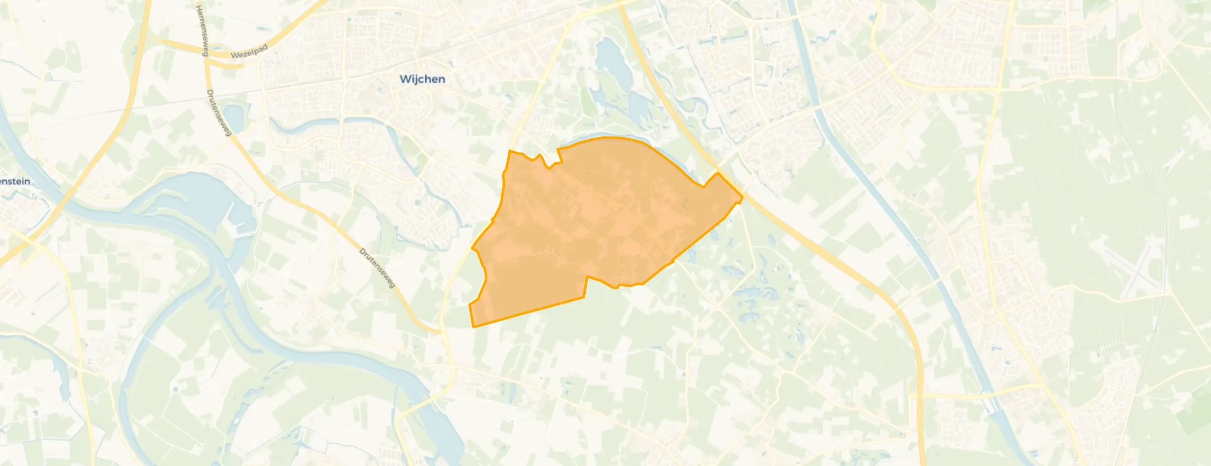Kaart van Verspreide huizen Heumenseweg-Boskant