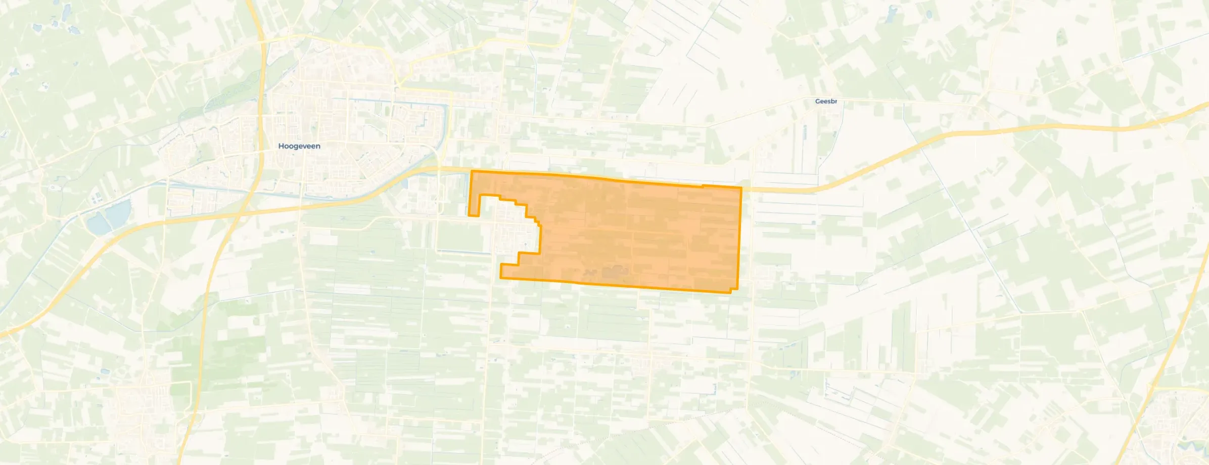 Buurt Verspreide huizen Hollandscheveld-Oost, Hollandscheveld