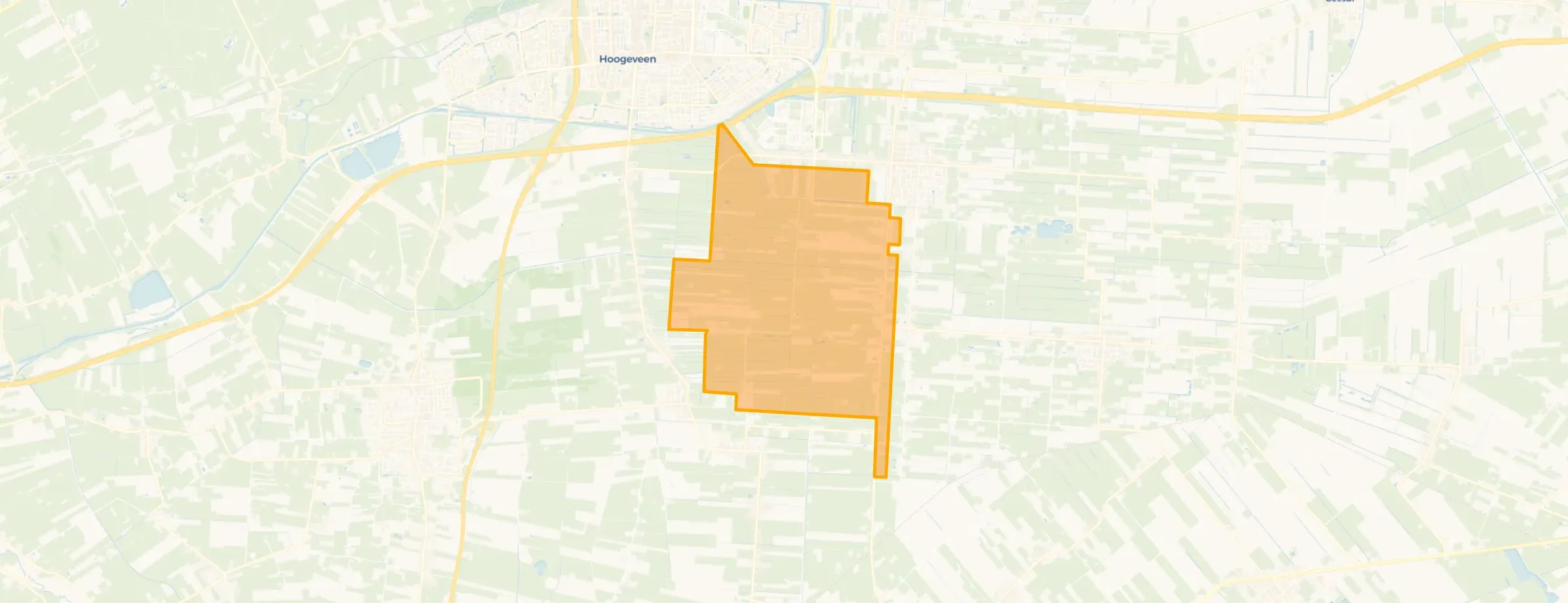 Buurt Verspreide huizen Hollandscheveld-West, Hollandscheveld