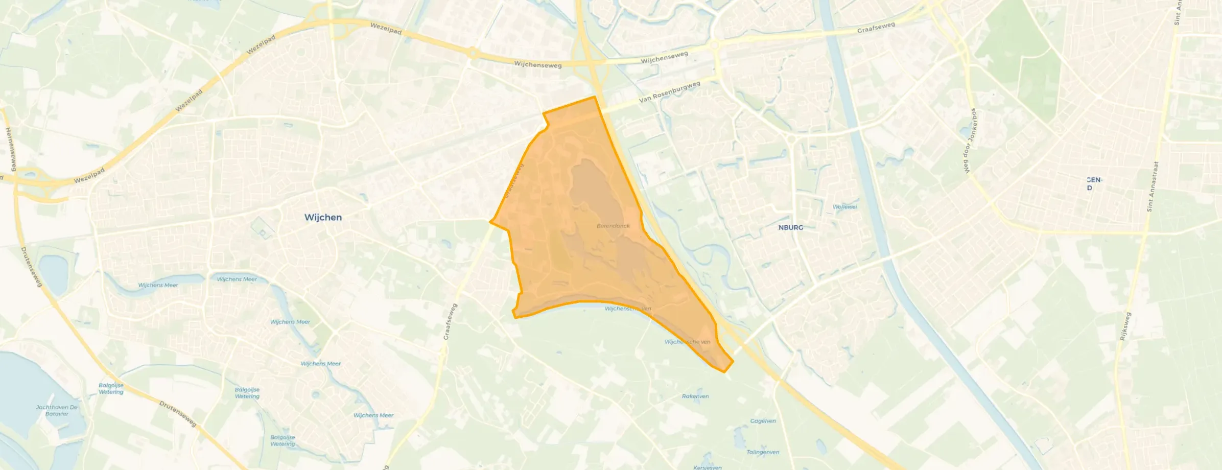 Buurt Verspreide huizen Hoogbroek, Wijchen