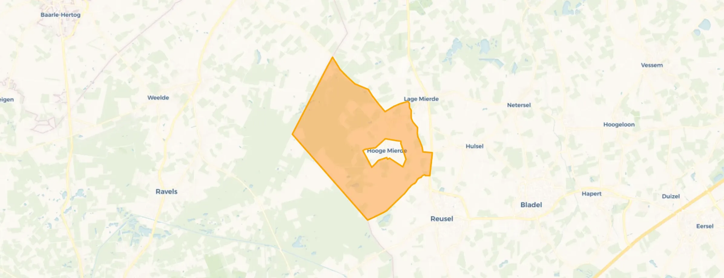 Buurt Verspreide huizen Hooge Mierde, Hooge Mierde