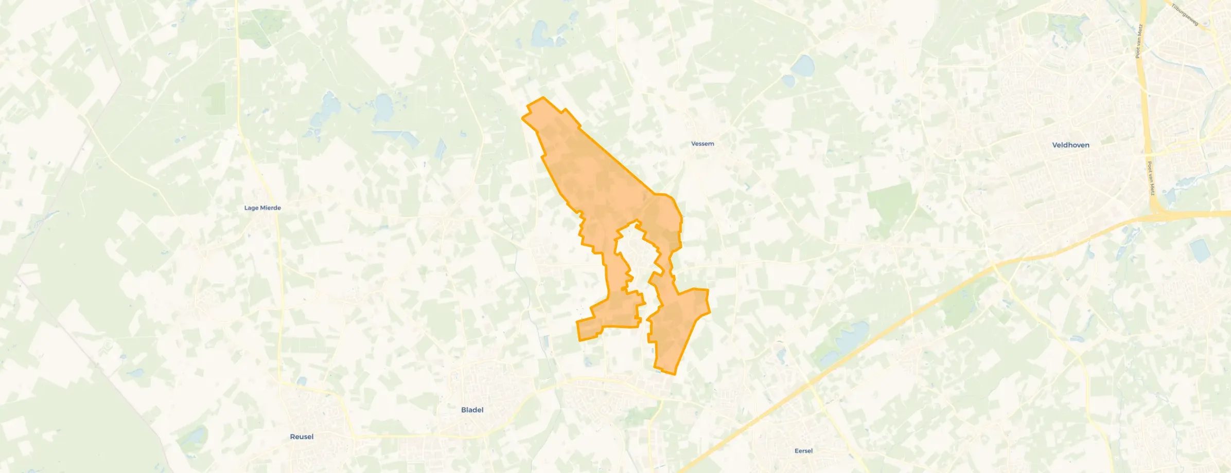 Verspreide huizen Hoogeloon