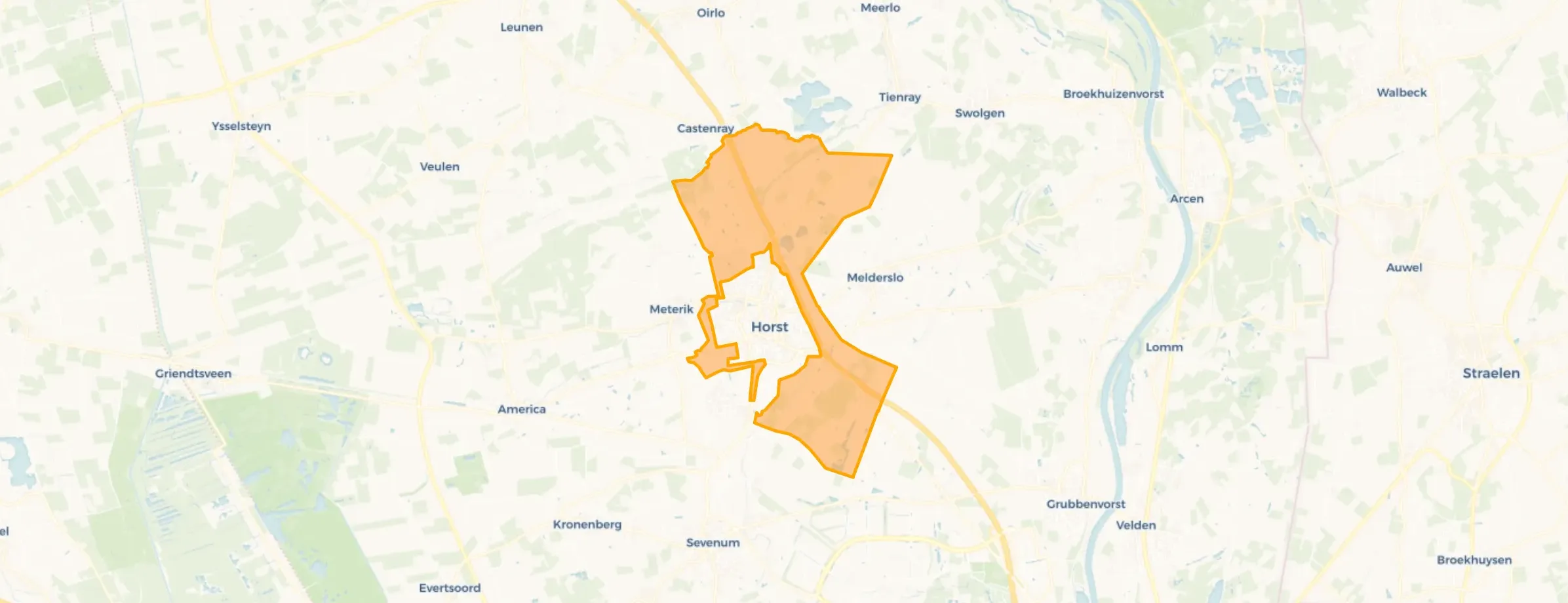 Buurt Verspreide huizen Horst, Horst