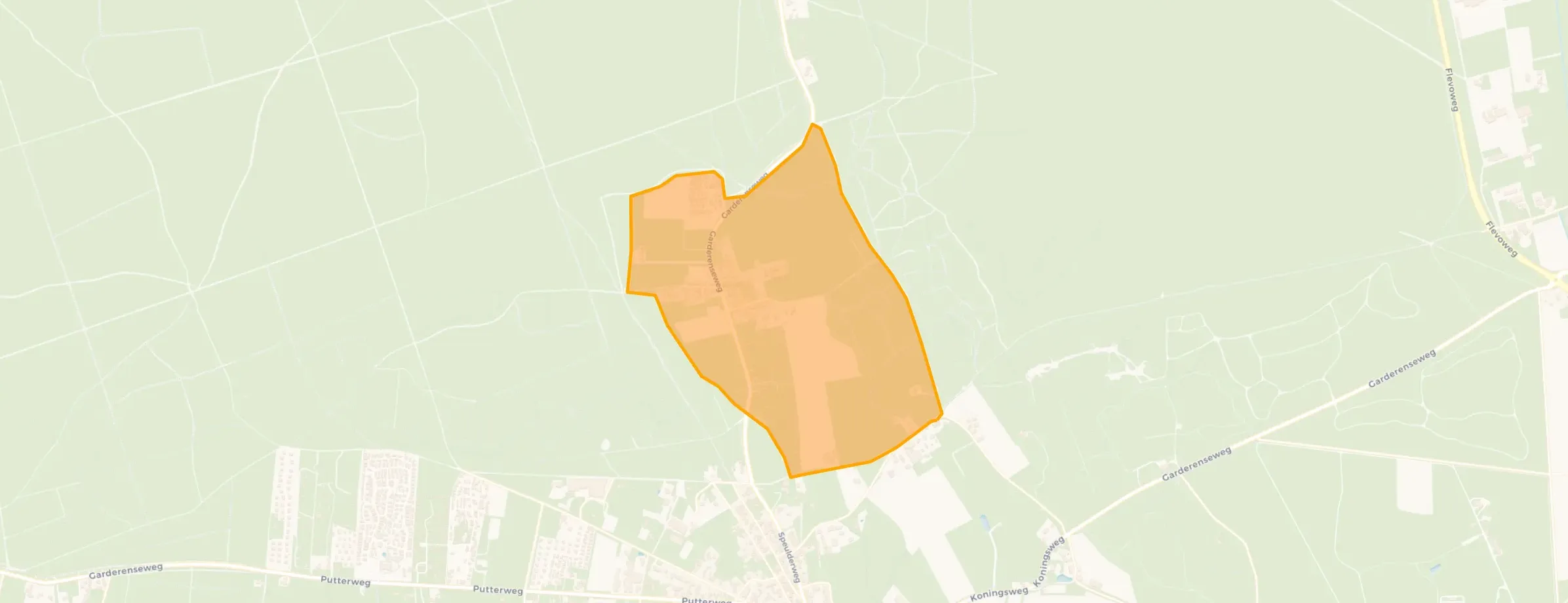 Verspreide huizen Houtdorp