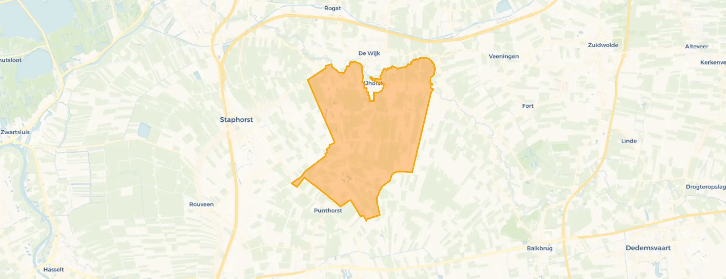 Buurt Verspreide huizen IJhorst, Ijhorst