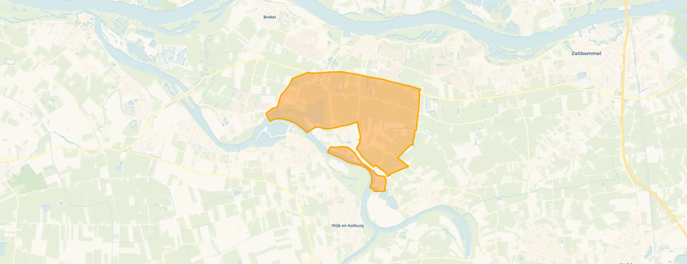 Buurt Verspreide huizen in de polder Aalst, Aalst