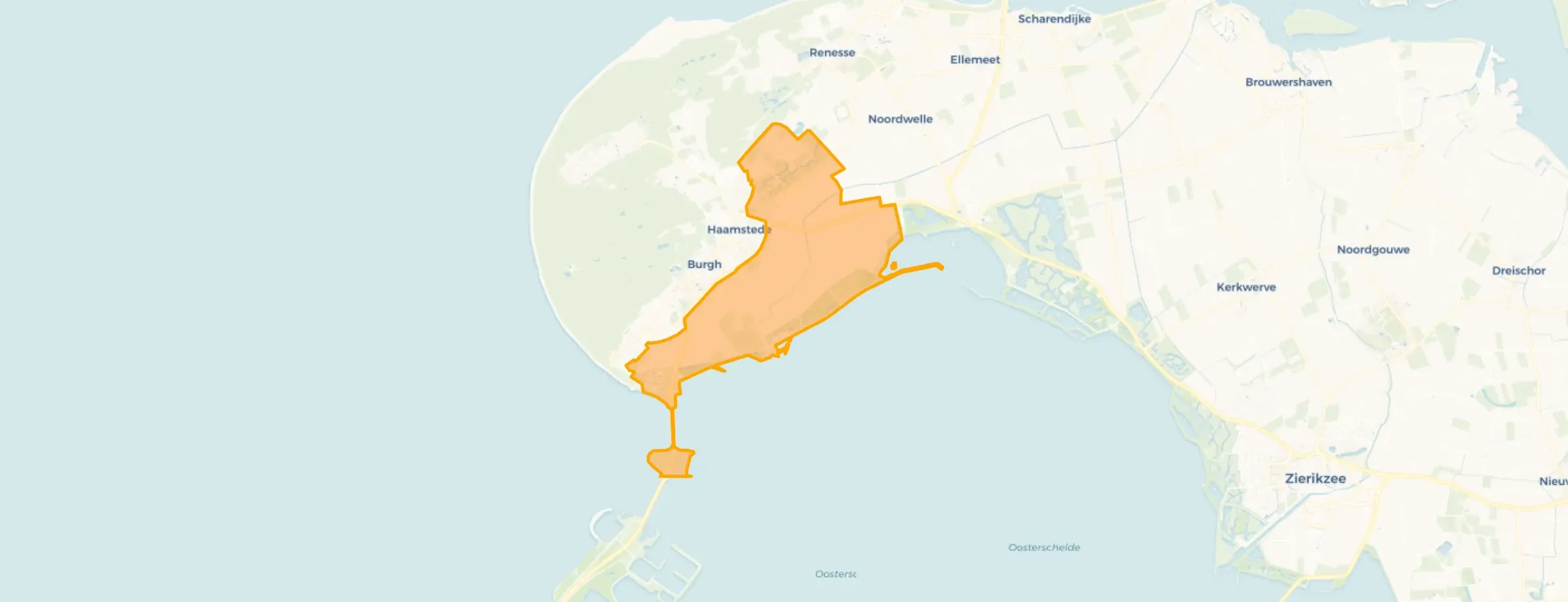 Buurt Verspreide huizen in het Kleigebied, Burgh-Haamstede