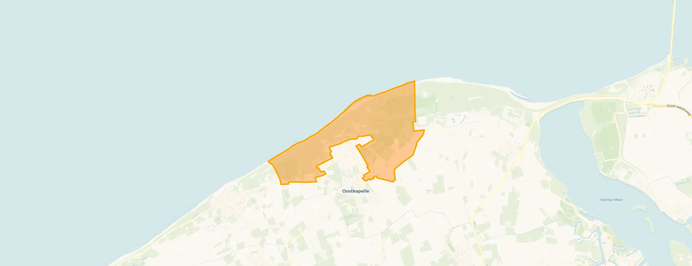 Buurt Verspreide huizen in het Noorden, Oostkapelle