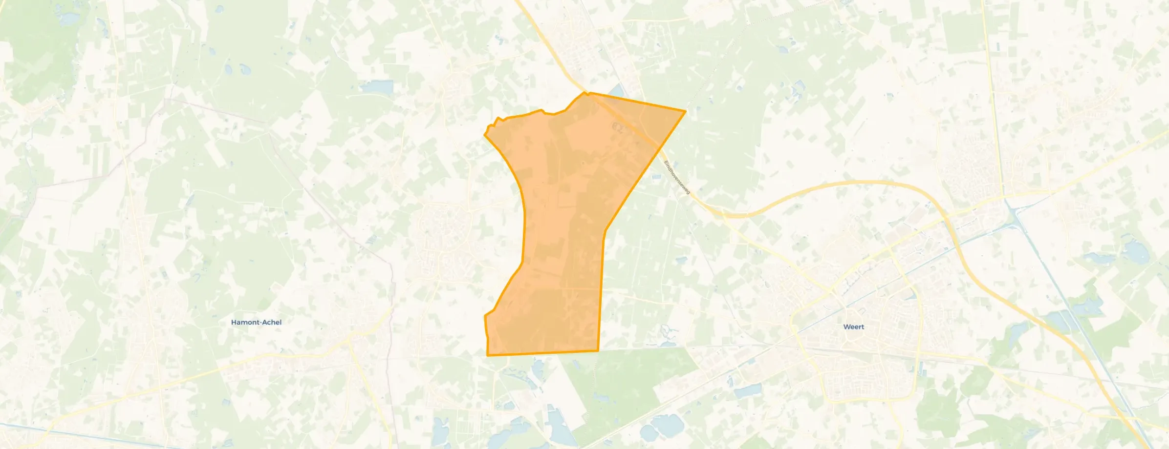Verspreide huizen in het Oosten