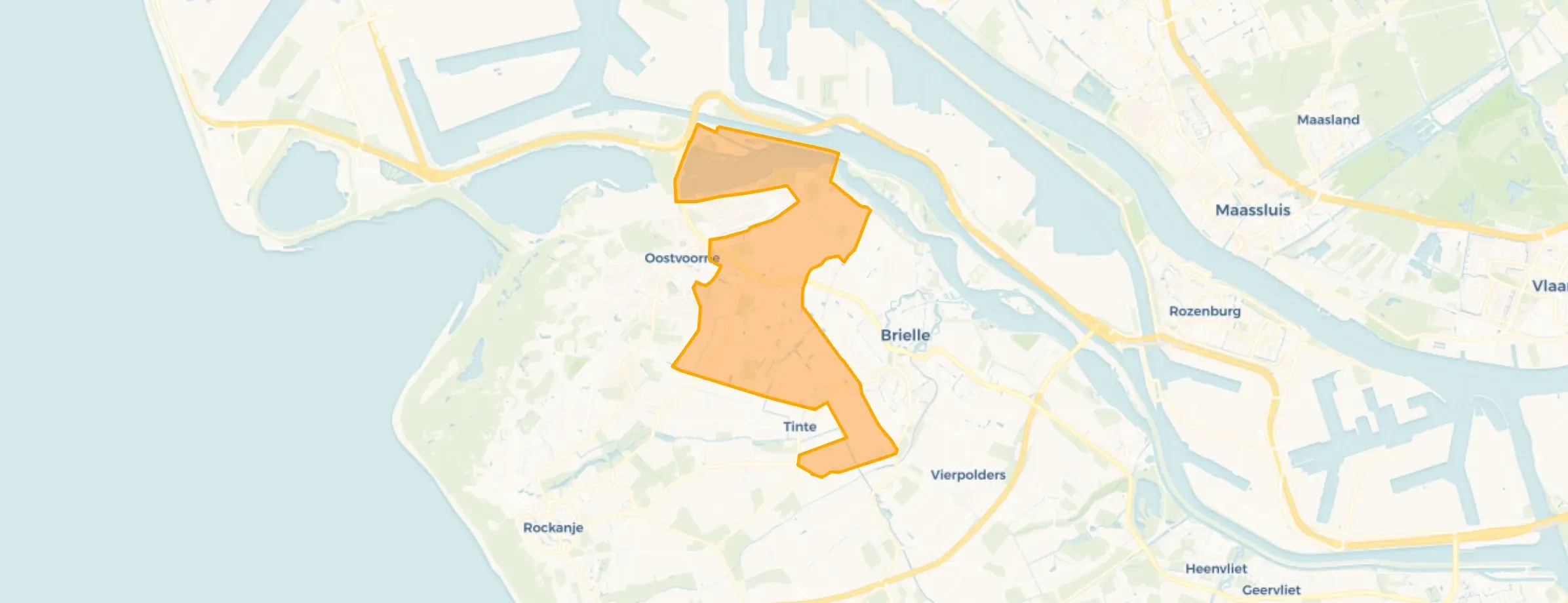 Verspreide huizen in het Oosten