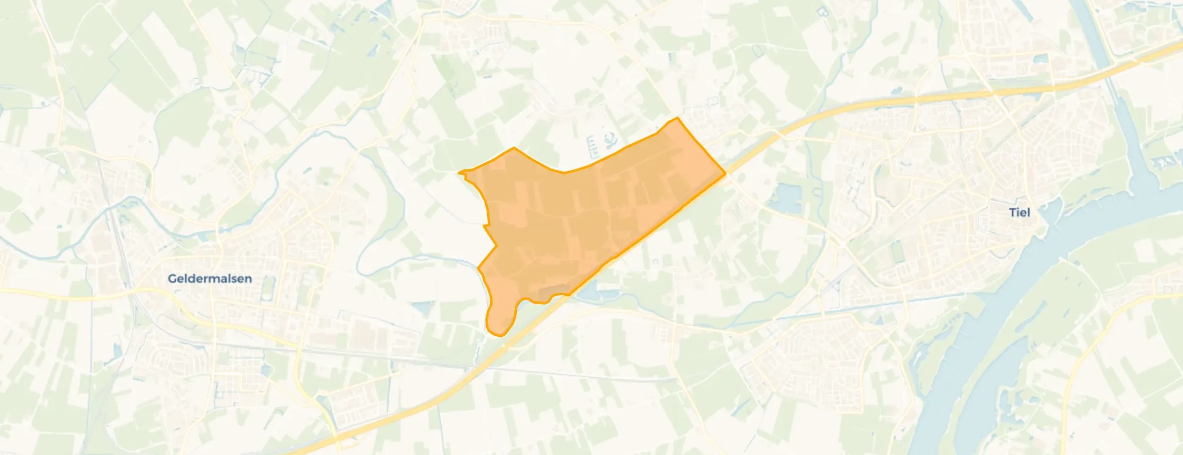 Verspreide huizen Kapel Avezaath