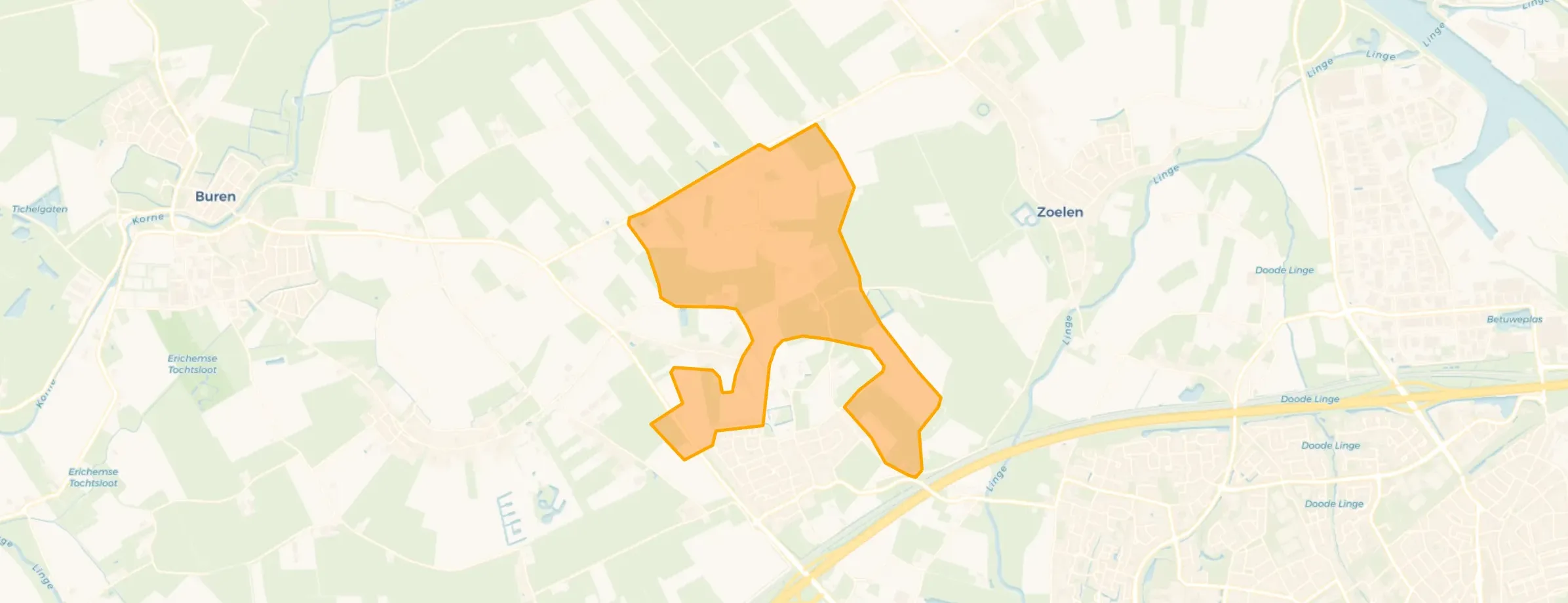 Verspreide huizen Kerk Avezaath
