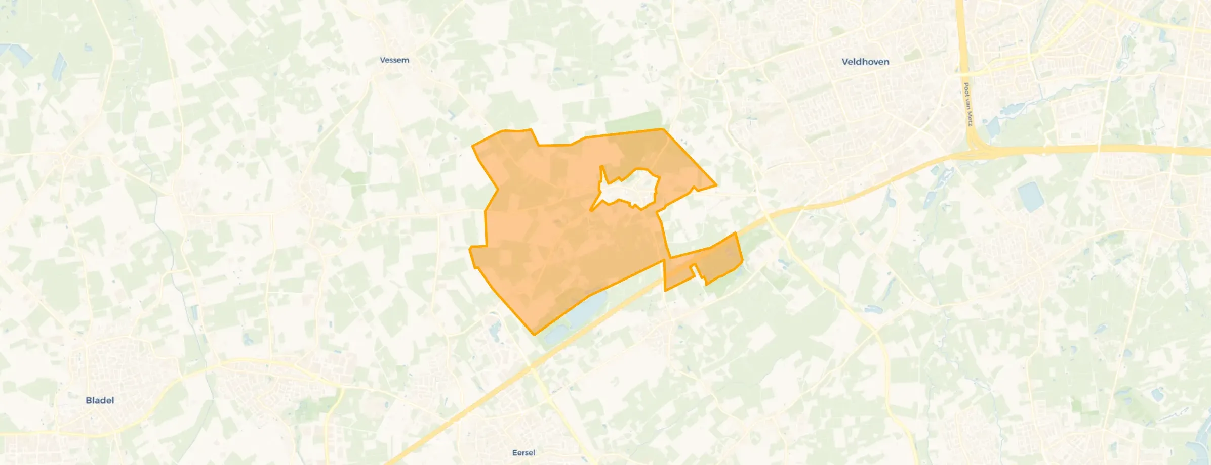 Buurt Verspreide huizen Knegsel, Knegsel