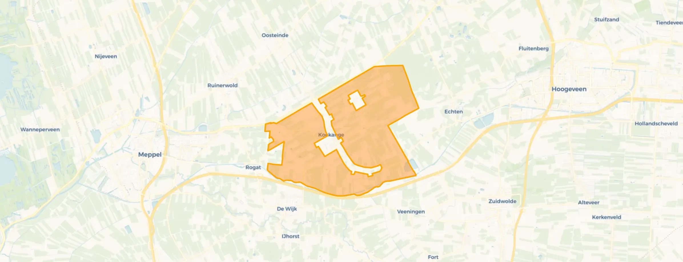 Verspreide huizen Koekange