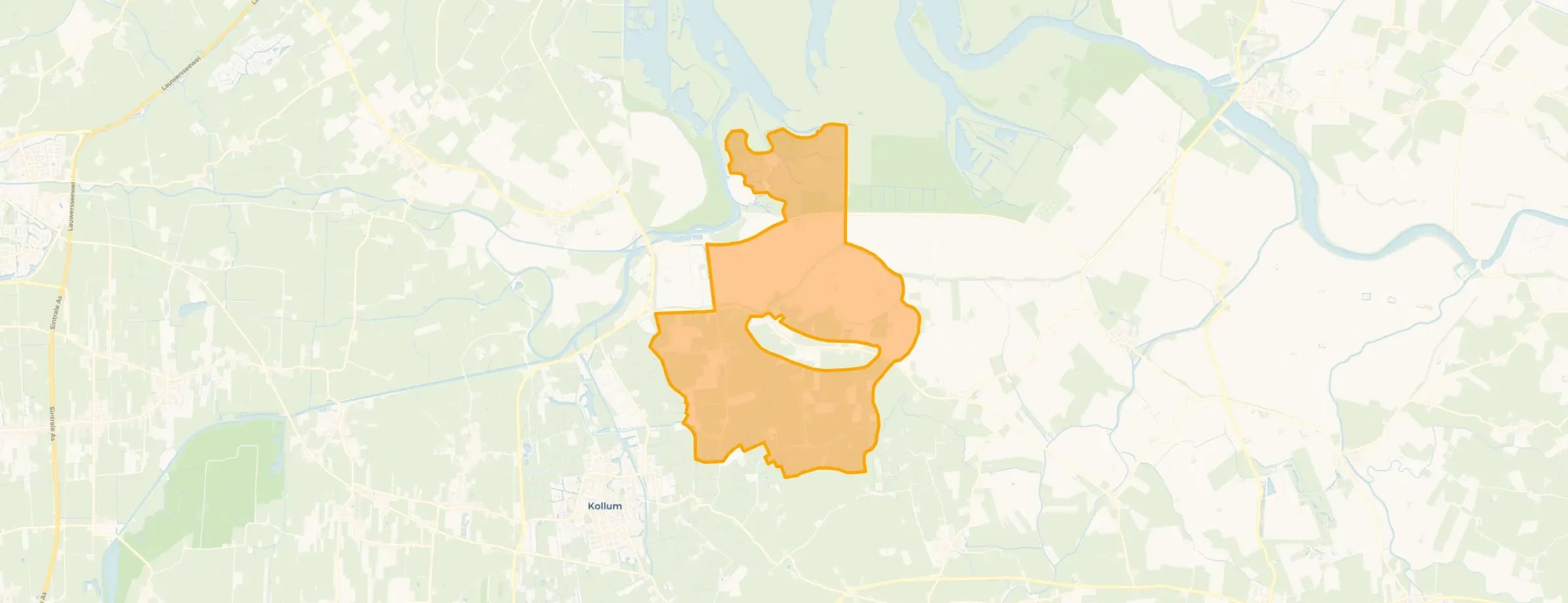Verspreide huizen Kollumerpomp