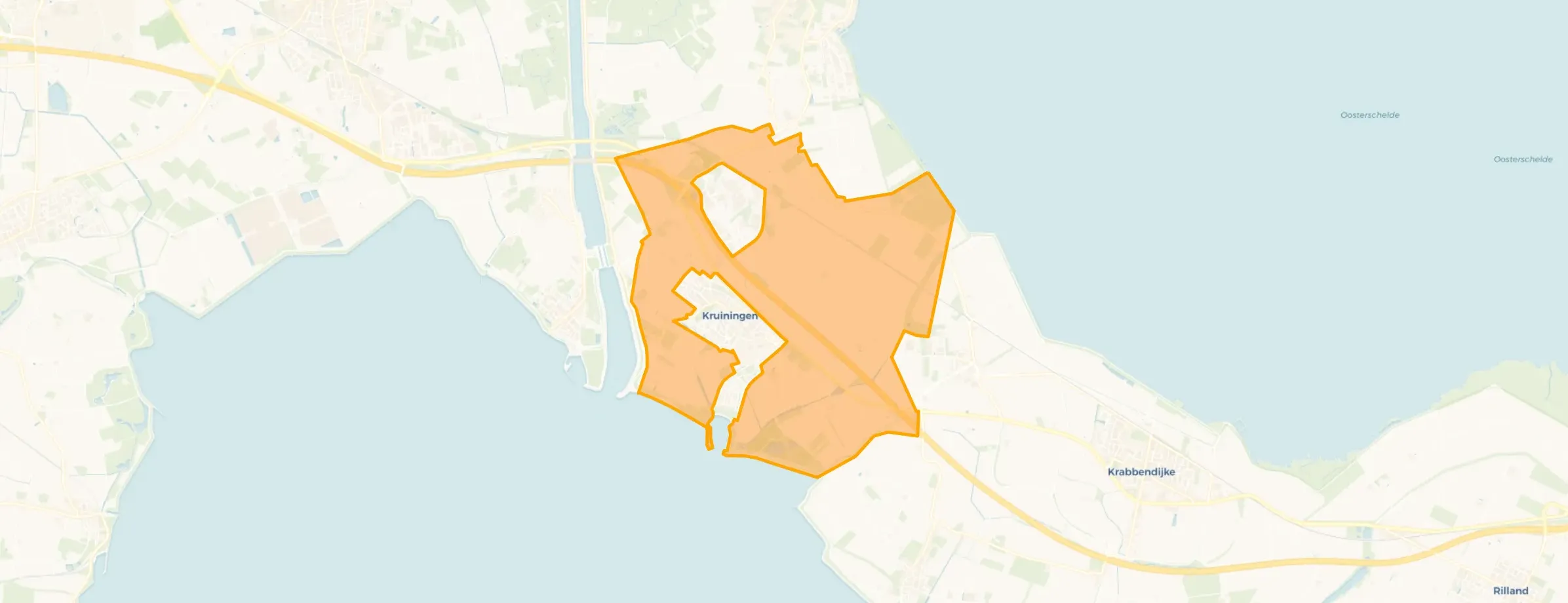 Verspreide huizen Kruiningen