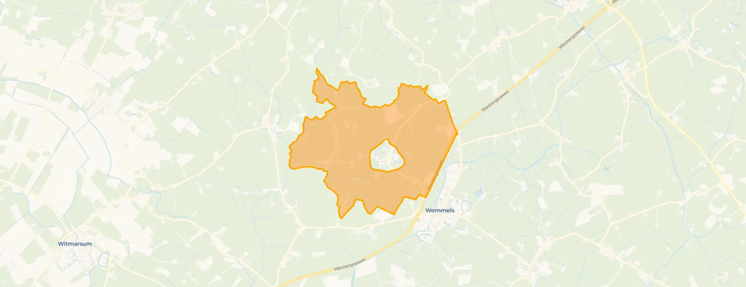Verspreide huizen Kûbaard