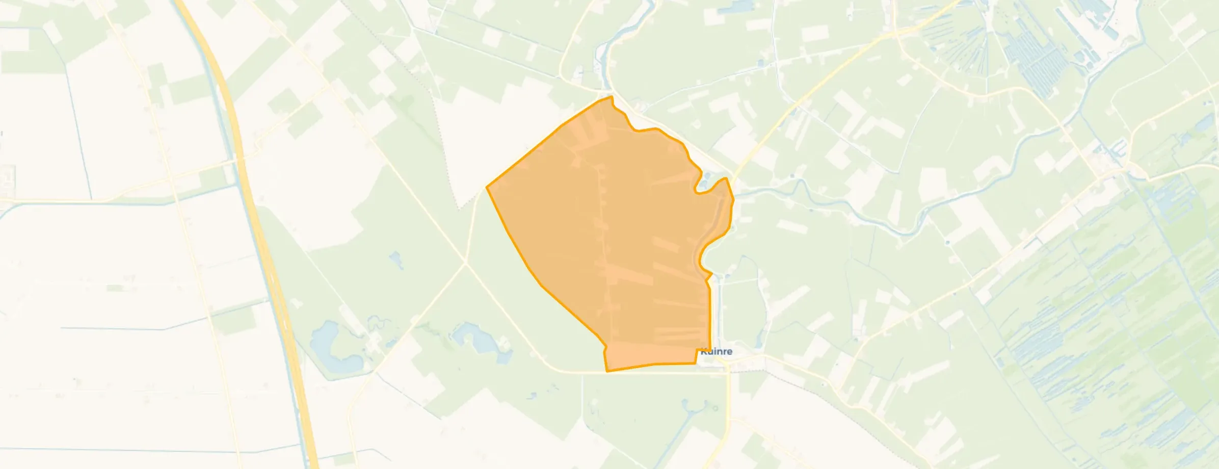 Verspreide huizen Kuinre in Steenwijkerland