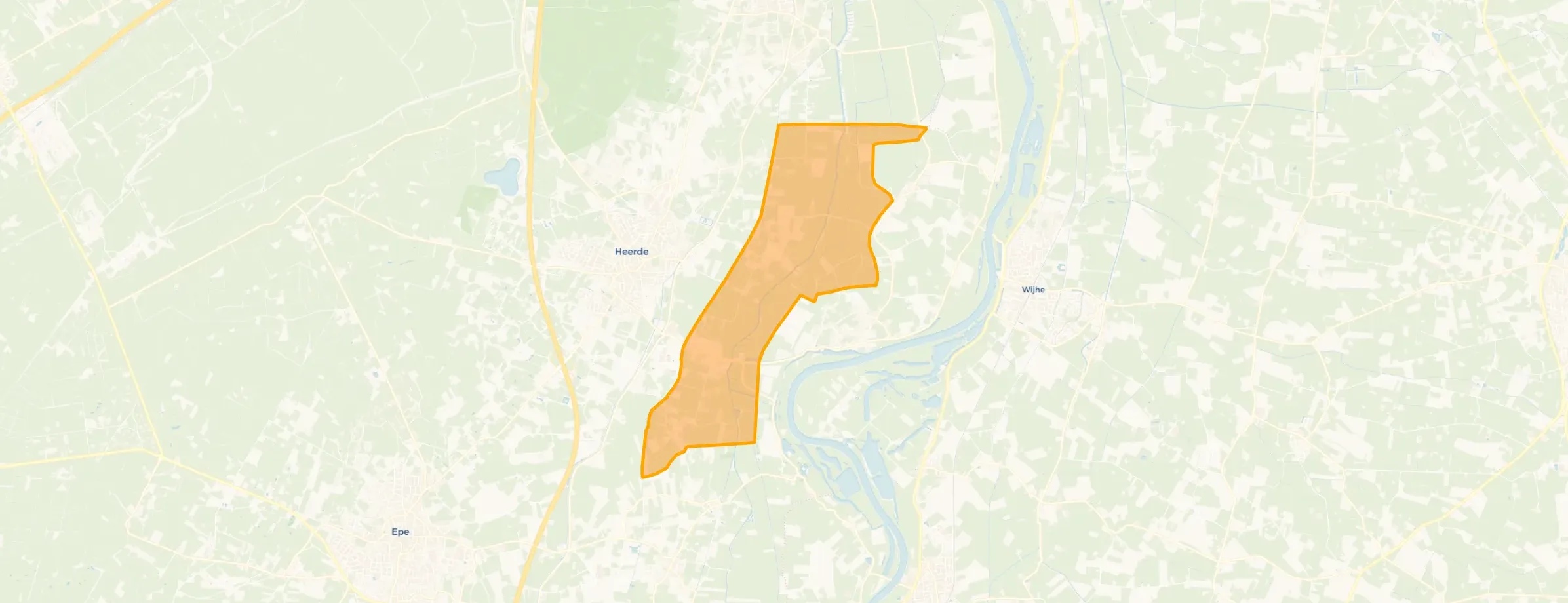 Buurt Verspreide huizen Lage Land, Heerde