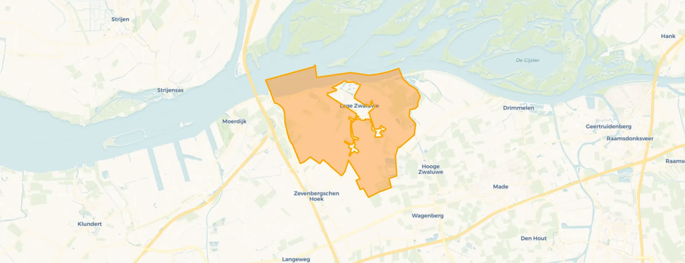 Buurt Verspreide huizen Lage Zwaluwe, Lage Zwaluwe