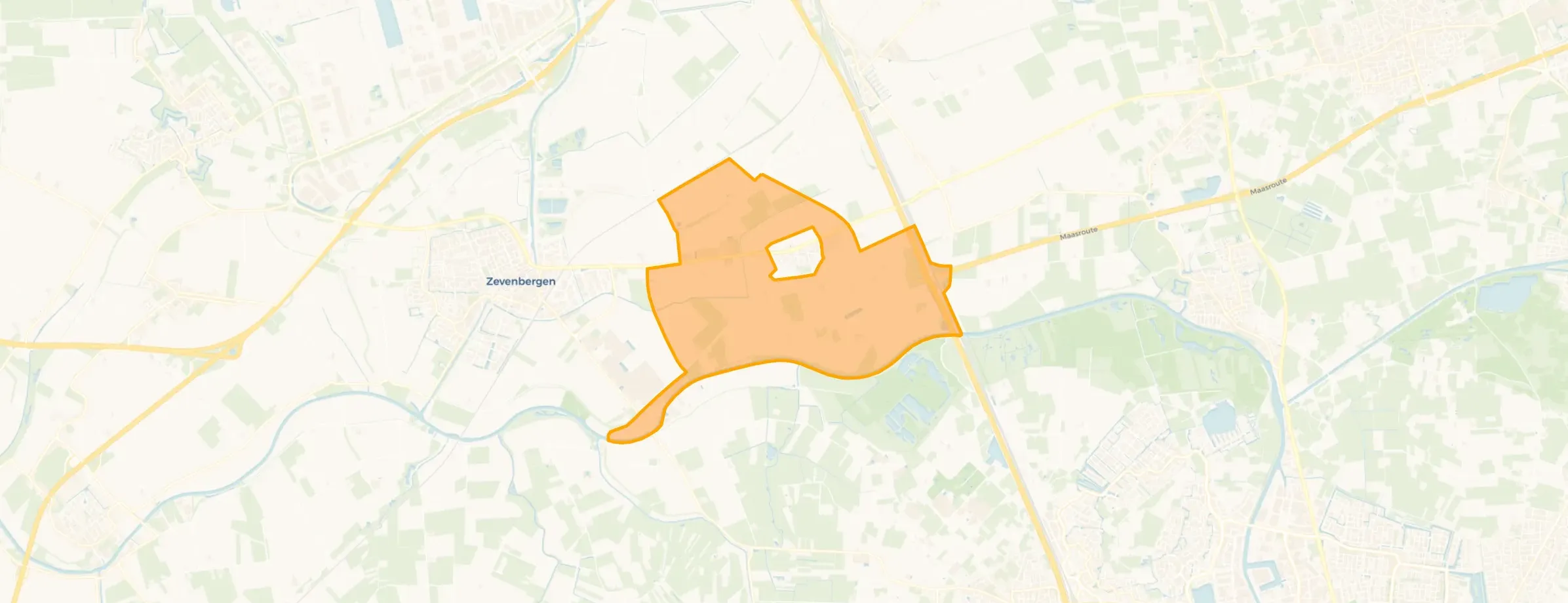 Buurt Verspreide huizen Langeweg, Langeweg