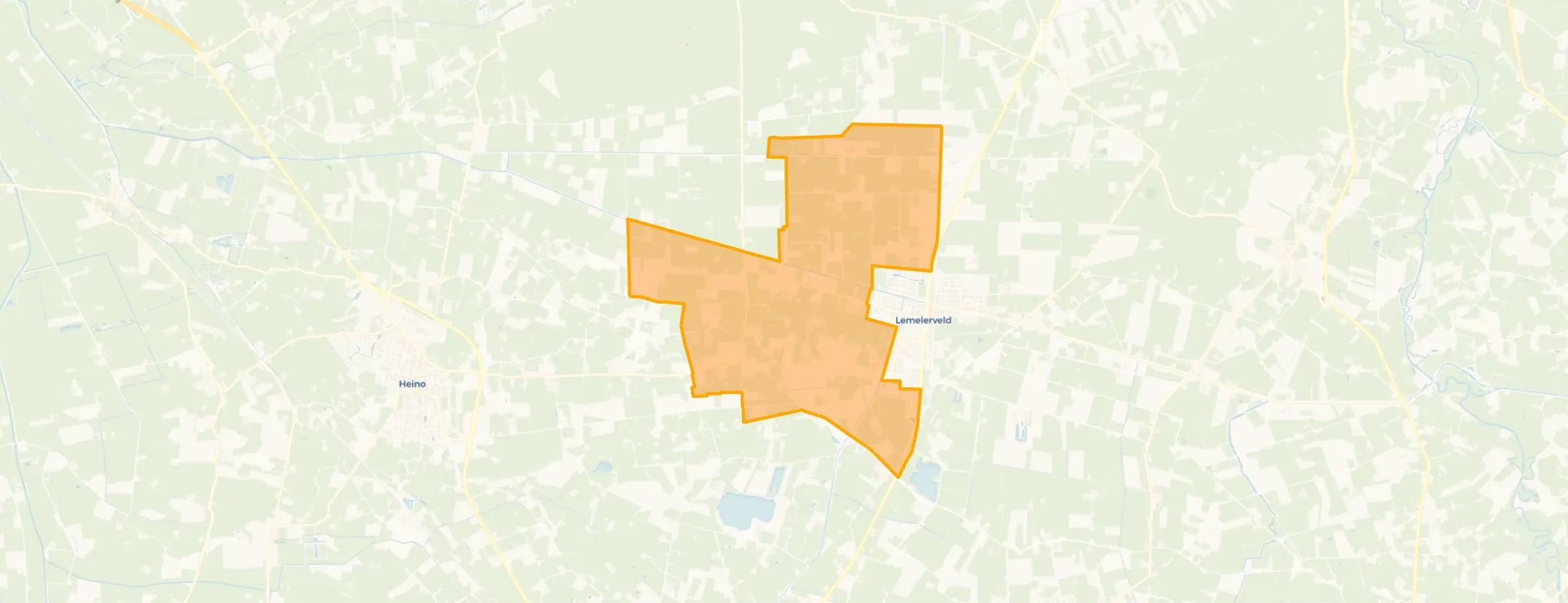 Buurt Verspreide huizen Lemelerveld west, Lemelerveld