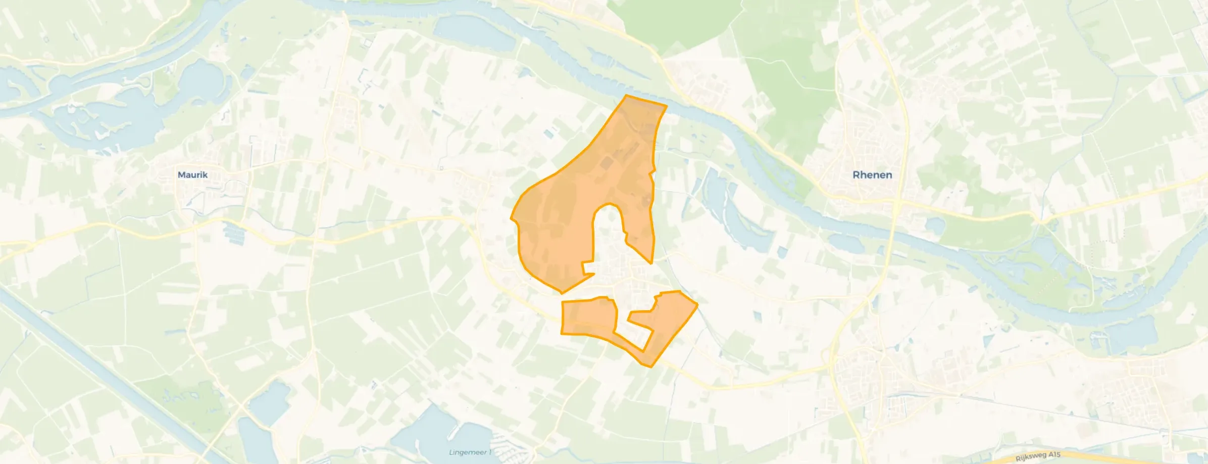 Buurt Verspreide huizen Lienden, Lienden