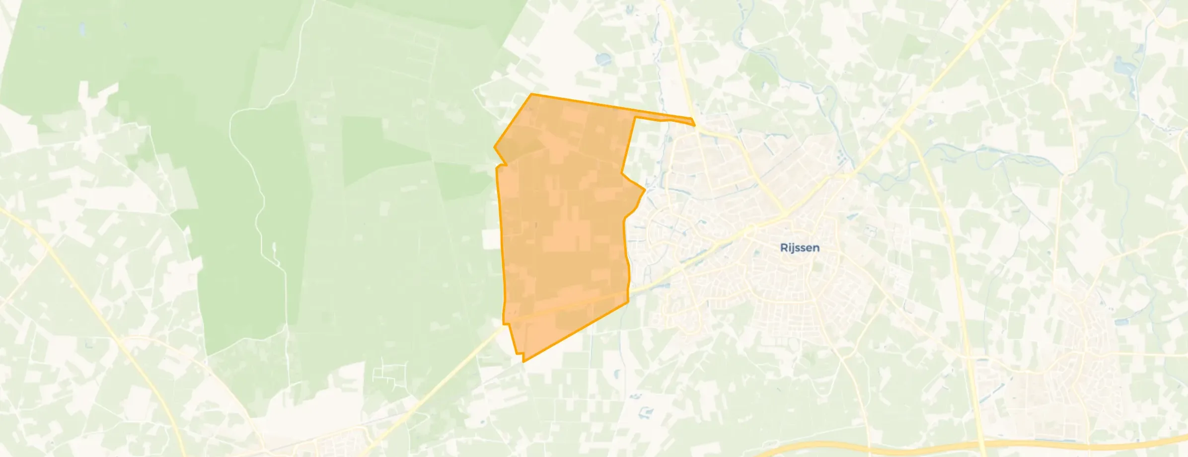 Verspreide huizen Ligtenberg in Rijssen-Holten